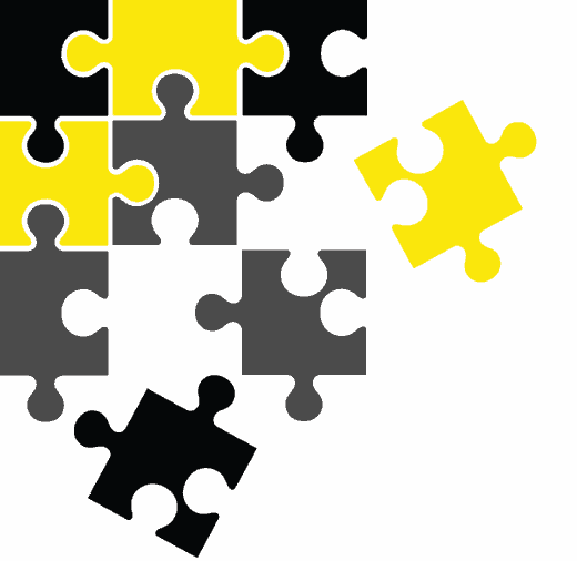 Jigsaw HR puzzle pattern
